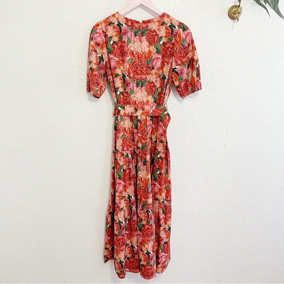 NWT Sachin & Babi Carina Belted Floral Dress - Picture 10 of 13